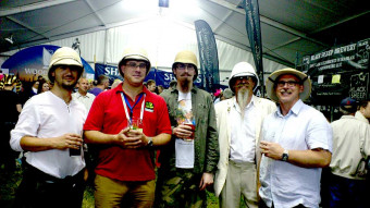 Some of the Essex Beardsmen's 2013 Pith Artists - Click to enlarge