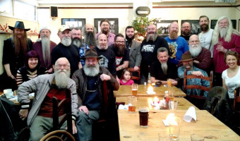 The South Saxon Beardsmen's first meet was a great success with 26 attending at The Lord Nelson Inn, Brighton - Click/Tap to enlarge
