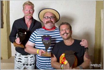 Styled Moustache Winners - Wessex Beardsmen Beard and Moustache Competition