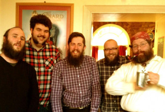 A few of the Liverbeards propping up the Baltic Fleet bar! - Click to enlarge