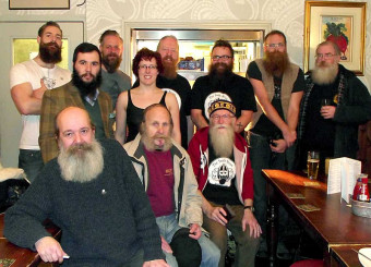 The South Saxon Beardsmen's January 2014 Meet at The Prince George, Brighton