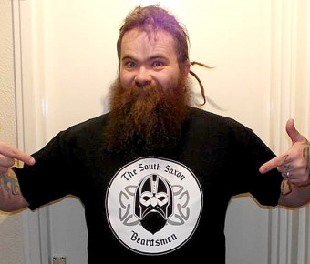 SSB organiser Trev models the T-shirt - Now only size XXLs left! Click to enlarge
